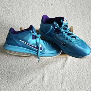 Size 13 - Nike LeBron 9 Low Summit Lake Hornets